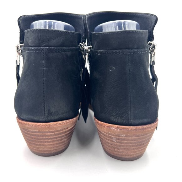 Sam Edelman Parker Ankle Boot Black Suede Size 8 - Picture 6 of 16